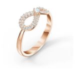 Swarovski ring Infinity, rose - 5535400