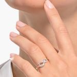 Swarovski ring Infinity, rose - 5535400