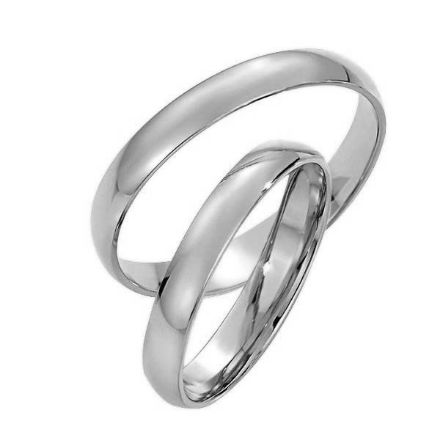 Vennskapsringer i sølv, 3 mm. Christophersen - 190614 Vennskapsringer i sølv, 3 mm. Christophersen - 190614