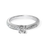 Diamantring forlovelsesring Azur 0,21 ct W-Si - ABR00874-21