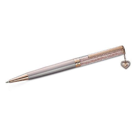 Swarovski Crystalline ballpoint pen Heart, Pink, Rose gold-tone plated -5527536 Swarovski Crystalline ballpoint pen Heart, Pink, Rose gold-tone plated -5527536