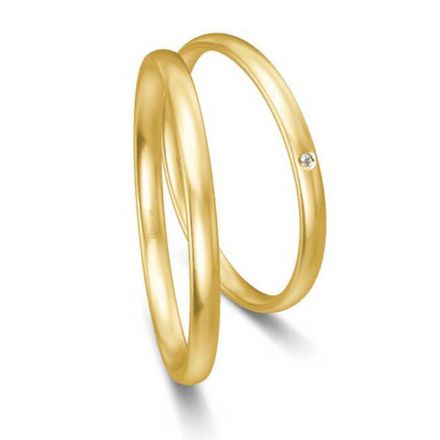 Gifteringer i gult gull 14 kt, 2 mm. BASIC SLIM - 48043030 Gifteringer i gult gull 14 kt, 2 mm. BASIC SLIM - 48043030