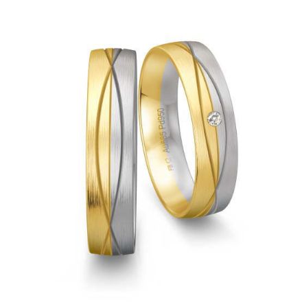 Gifteringer i gull 14 kt, 5 mm. Smart line - 48071050 Gifteringer i gull 14 kt, 5 mm. Smart line - 48071050