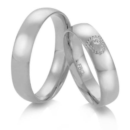 Gifteringer i hvitt gull 14 kt, 5 mm. BASIC LIGHT - 48057291 Gifteringer i hvitt gull 14 kt, 5 mm. BASIC LIGHT - 48057291