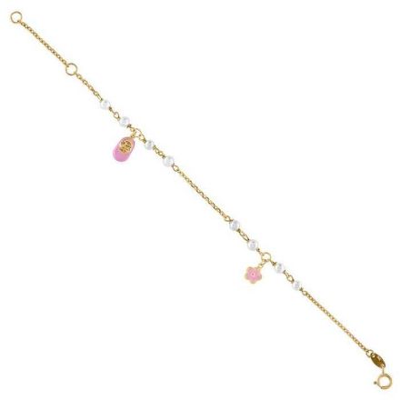 Armbånd i gult gull 14kt, 16 CM - 16922  Armbånd i gult gull 14kt, 16 CM - 16922