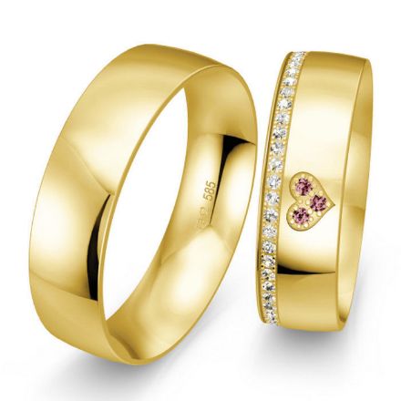 Gifteringer fra Breuning hvitt gull 14kt. Infini - 48006571 Gifteringer fra Breuning hvitt gull 14kt. Infini - 48006571