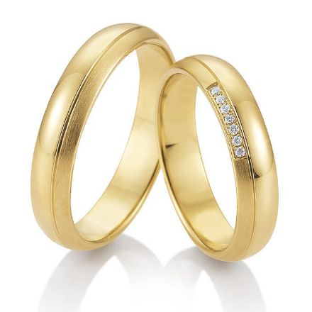 Gifteringer i gult gull 14 kt, 4.5 mm. BASIC LIGHT  -  4805707 Gifteringer i gult gull 14 kt, 4.5 mm. BASIC LIGHT  -  4805707