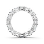 Swarovski Vittore wide ring White, Rhodium plated  - 5562129