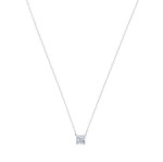 Swarovski smykke Attract necklace Square, White, Rhodium plated - 5510696