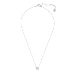 Swarovski smykke Attract necklace Square, White, Rhodium plated - 5510696