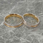 Gifteringer i gull 14k fra Breuning 5mm. DESIGNRING 2 - 4805216