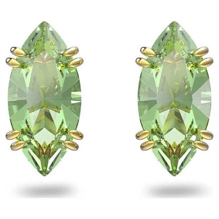 Swarovski øredobber Gema, Green, Gold-tone plated - 5614453 Swarovski øredobber Gema, Green, Gold-tone plated - 5614453
