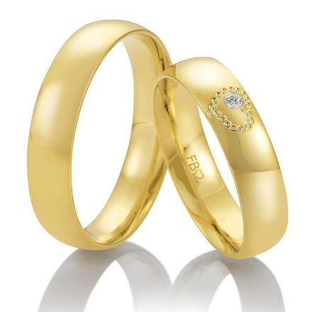 Gifteringer i gult gull 14 kt, 5 mm. BASIC LIGHT  -  4805729 Gifteringer i gult gull 14 kt, 5 mm. BASIC LIGHT  -  4805729