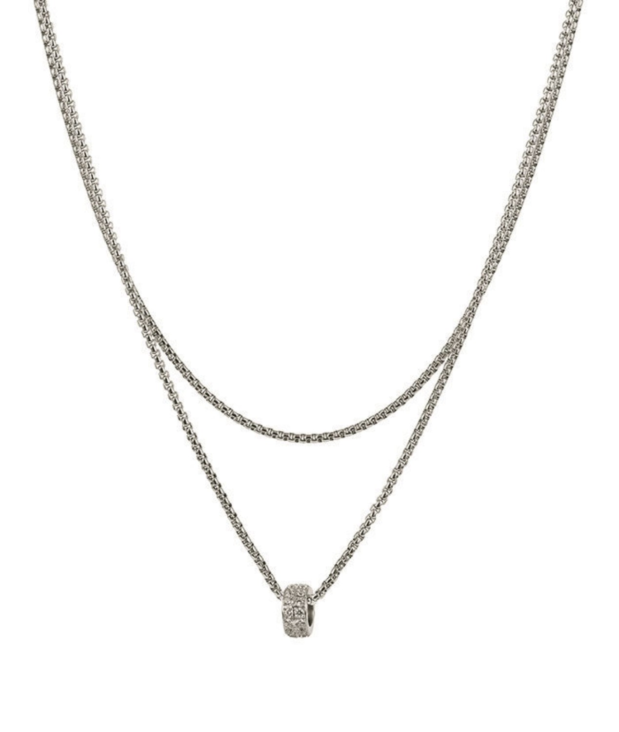 Smykke CLARISSA Halsband Stål - 359402