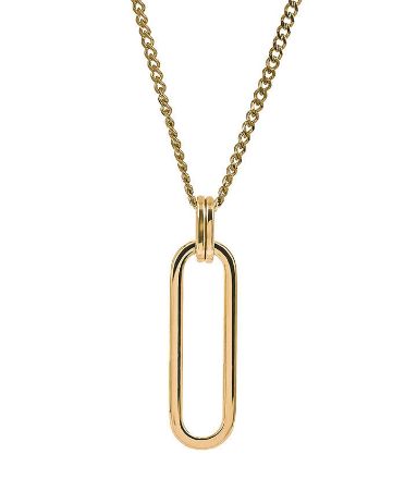 CHANIA Big L Halsband Guld - 358733 CHANIA Big L Halsband Guld - 358733