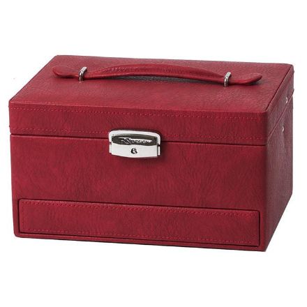 Smykkeskrin, Rød/krem - 3463798 Smykkeskrin, Rød/krem - 3463798