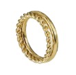 Ring i  i forgylt stål - 358221