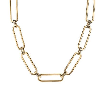 CHANIA Big Kort Halsband Guld -359785 CHANIA Big Kort Halsband Guld -359785