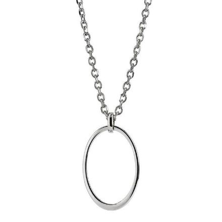 NAOMI Långt Halsband Stål - 400395 NAOMI Långt Halsband Stål - 400395