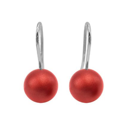 Øredobber fra Apero, kuler. Rød- 524 Øredobber fra Apero, kuler. Rød- 524