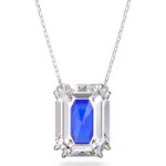 Swarovski smykke. Octagon cut crystal, Blue - 5600625