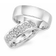 Gifteringer i hvitt gull 14 kt, 6.5 mm. GERSTNER -428972