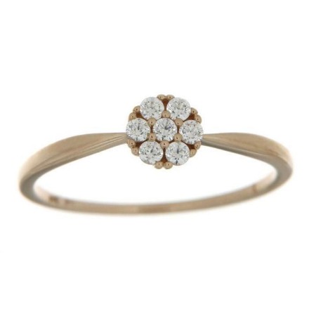 Gullring med zirkonia -593741 Gullring med zirkonia -593741