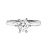 Diamantring forlovelsesring - frierring Athene 1,00ct W/SI2 -503647