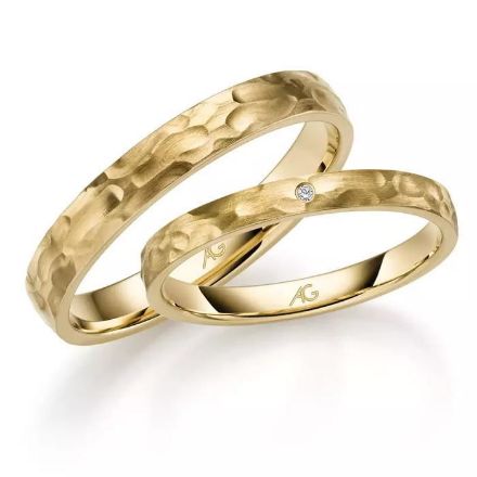 Gifteringer gult gull 14 kt, 2.5 mm. GERSTNER - 431322 Gifteringer gult gull 14 kt, 2.5 mm. GERSTNER - 431322