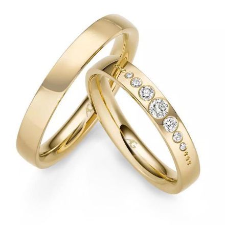 Gifteringer gult gull 14 kt, 2.5 mm. GERSTNER - 431331 Gifteringer gult gull 14 kt, 2.5 mm. GERSTNER - 431331