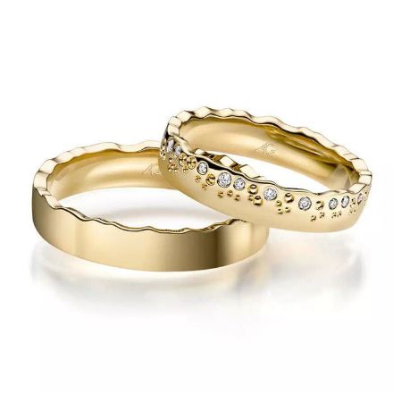 Gifteringer gult gull 14 kt, 4.5 mm. GERSTNER - 431334 Gifteringer gult gull 14 kt, 4.5 mm. GERSTNER - 431334