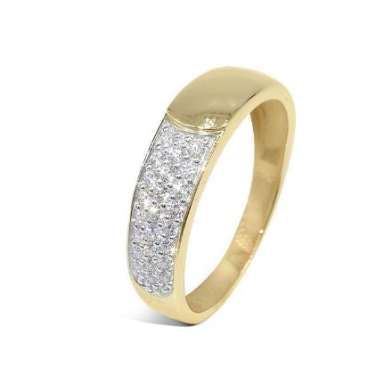 Gullring med zirkonia -BUR593818 Gullring med zirkonia -BUR593818