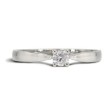 Diamantring forlovelsesring i hvitt gull 0,10 ct TW-Si - COC00662h Diamantring forlovelsesring i hvitt gull 0,10 ct TW-Si - COC00662h