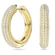 Swarovski øredobber Dextera hoop Medium, hvitt, gull - 5618305 Swarovski øredobber Dextera hoop Medium, hvitt, gull - 5618305