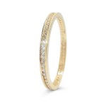 Gullring med zirkonia -BUR592595