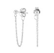 Øredobber Candy52 Nordal hvitt, 4 mm - 325717