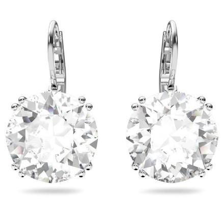 Swarovski øredobber Millenia drop Round cut, rhodium plated - 5628351 Swarovski øredobber Millenia drop Round cut, rhodium plated - 5628351