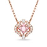 Swarovski smykke Sparkling Dance Clover, rose - 5514488