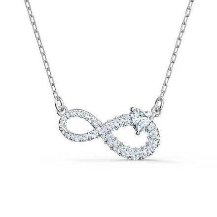 Swarovski smykke Infinity Necklace, hvitt - 5520576 Swarovski smykke Infinity Necklace, hvitt - 5520576