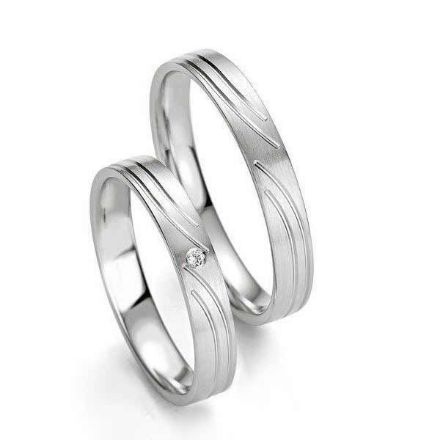 Gifteringer i palladium 950, 3.5 mm. Slim line - 14807123	 Gifteringer i palladium 950, 3.5 mm. Slim line - 14807123