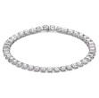 Swarovski smykke Millenia necklace Octagon cut crystals, White, Rhodium plated - 5614929
