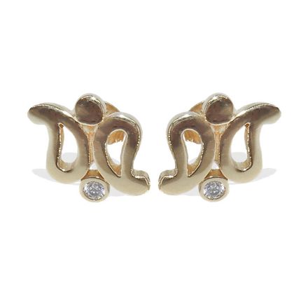 Øredobber i gult gull 14 kt, La belleza -24901406 Øredobber i gult gull 14 kt, La belleza -24901406