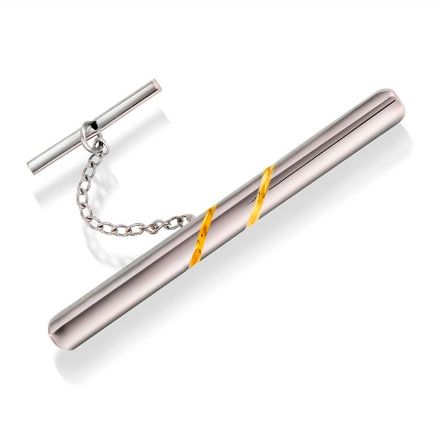 Slipsnål i sølv med metall bakstykke - 63900 Slipsnål i sølv med metall bakstykke - 63900