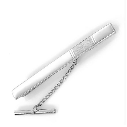 Slipsnål i sølv med metall bakstykke - 63800 Slipsnål i sølv med metall bakstykke - 63800