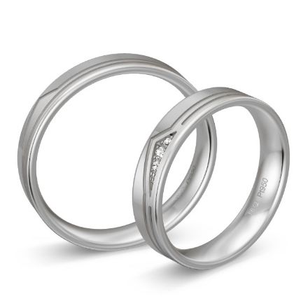 Gifteringer fra Breuning i platina 950, 4.5 mm. BASIC LIGHT - 44804209 Gifteringer fra Breuning i platina 950, 4.5 mm. BASIC LIGHT - 44804209