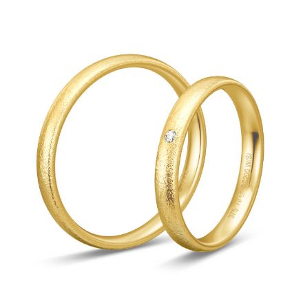 Gifteringer i gult gull 9 kt, 3 mm. BASIC LIGHT - 14805603 Gifteringer i gult gull 9 kt, 3 mm. BASIC LIGHT - 14805603