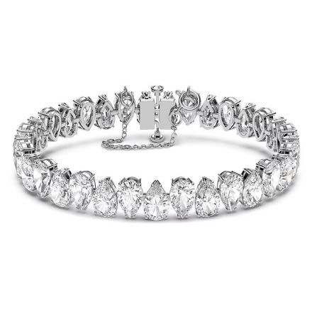 Swarovski armbånd Millenia bracelet Pear cut, White, Rhodium plated - 5598350 Swarovski armbånd Millenia bracelet Pear cut, White, Rhodium plated - 5598350