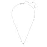 Swarovski smykke Ortyx necklace Triangle cut, White, Rhodium plated - 5642983