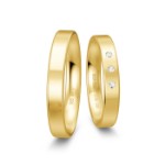 Gifteringer i gult gull 14 kt, 3.5 mm. PROFIL LIGHT -  4804402