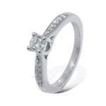 Diamantring forlovelsesring Azur 0,50 ct E-VS2 - ABR01139